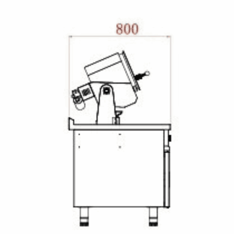 หม้อหมุนอัตโนมัติ รุ่นเคาท์เตอร์ พร้อมอ่างล้าง4