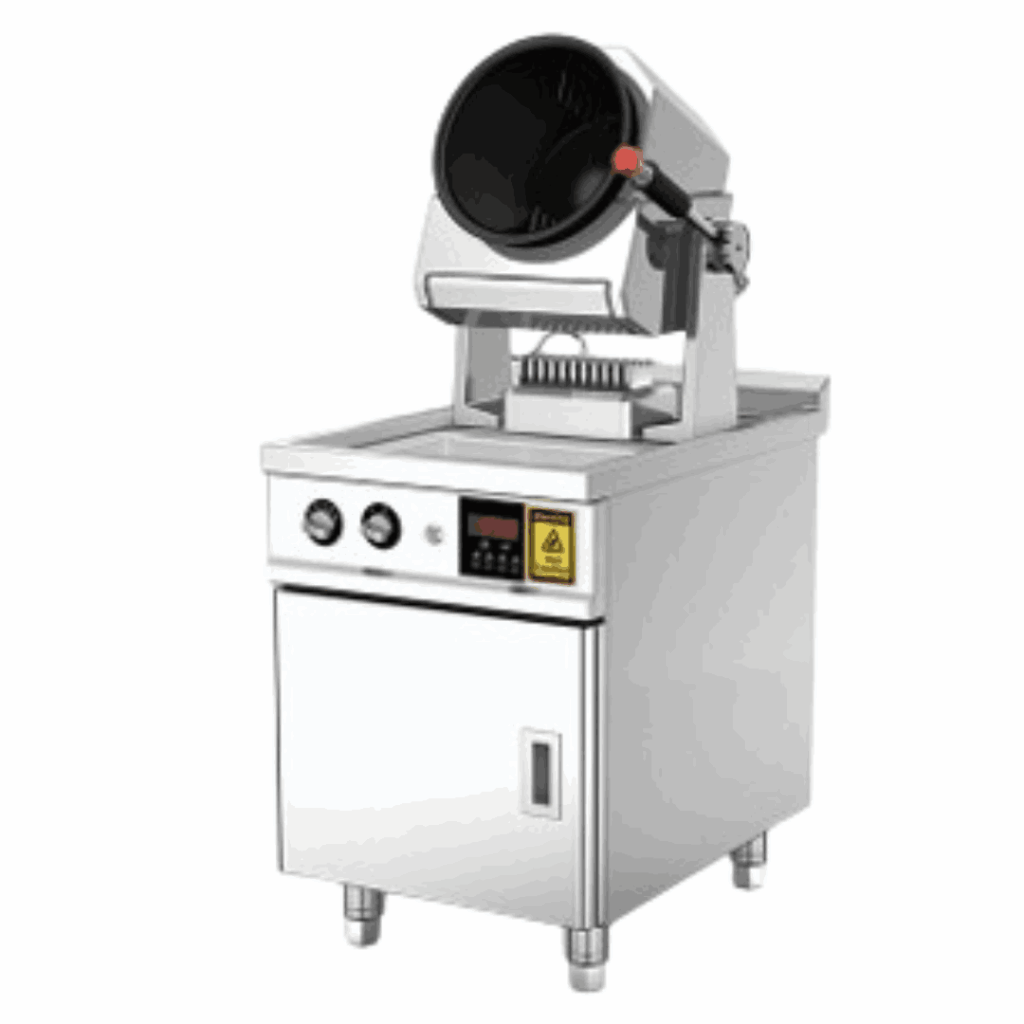 เครื่องผัดอัตโนมัติ พร้อมเคาน์เตอร์ตั้งพื้น1