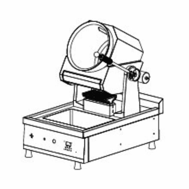 หม้อหมุนอัตโนมัติ พร้อมอ่างล้าง 1